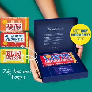 Luxe Cadeaukaart Box & Tony Chocolonely