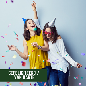 Van harte gefeliciteerd