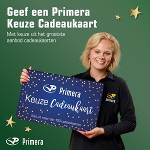 Primera Keuze Cadeaukaart + Geschenk