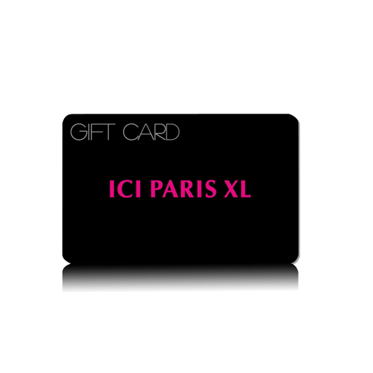 vroegrijp Demon Onvervangbaar ICI PARIS XL gift card van 15,- tot 150,-