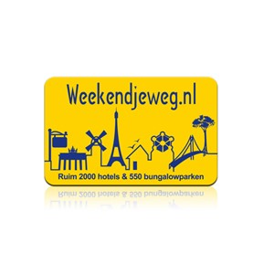 Weekendjeweg.nl Cadeaukaart van €10,- tot €150,-