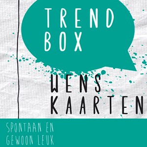 Wenskaarten (bedrijven)box Trend 75