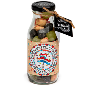 CentSweets flesje - Gefeliciteerd
