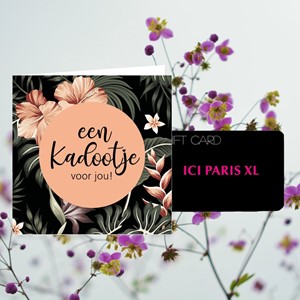ICI PARIS XL + Kadowenskaart