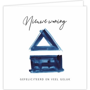 Nieuwe woning, gefeliciteerd 