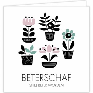 Beterschap, snel beter worden 