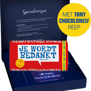 Luxe Primera Cadeaukaart Box Bedankt