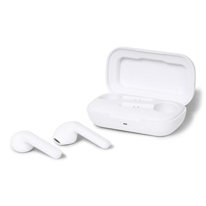 BRAINZ Bluetooth Earbuds White/Black (Mailbox)