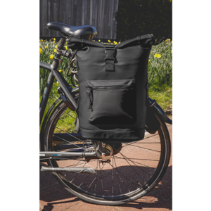 28650 – Norländer Dull PU Bicycle Backpack Zwart