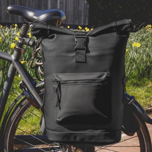 Norländer Dull PU Bicycle Backpack Zwart