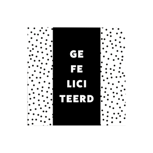 Chocoladewens - Gefeliciteerd
