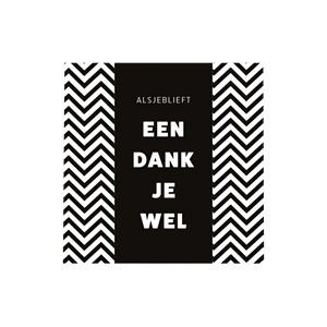 Chocoladewens - Dankjewel