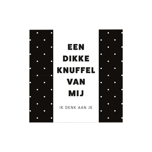 Chocoladewens - Dikke knuffel