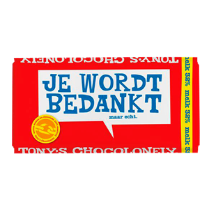 Tony Chocolonely - Bedankt, maar écht