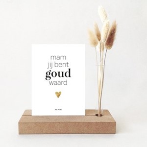 Memory shelf - mam jij bent goud waard