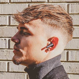 BRAINZ Bluetooth In-Earbuds NC Metallic Grijs