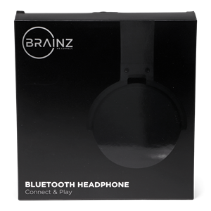 BRAINZ Bluetooth Hoofdtelefoon Zwart