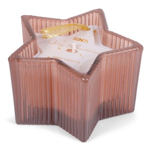 SENZA Glazen Sterkaars Taupe Small