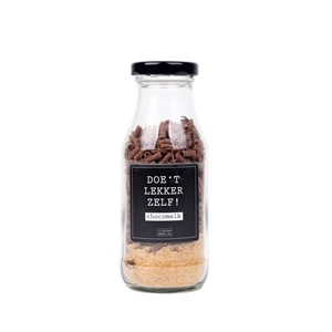 Chocolademelk in een flesje: Doe het lekker zelf