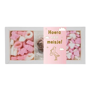 Cadeaupakket - hoera een meisje