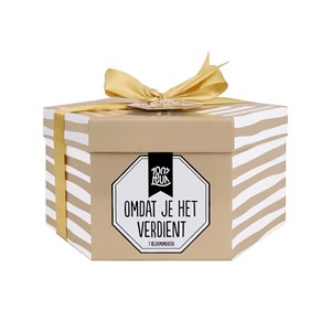 Cadeaupakket - omdat je het verdient 30 euro